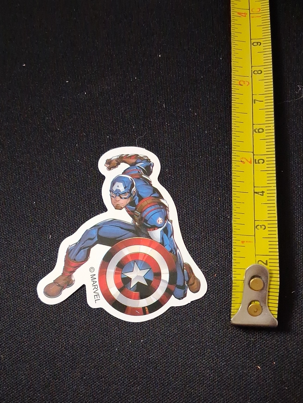 🌹 Marvel Captain America Waterproof Sticker in Blue, Red, White